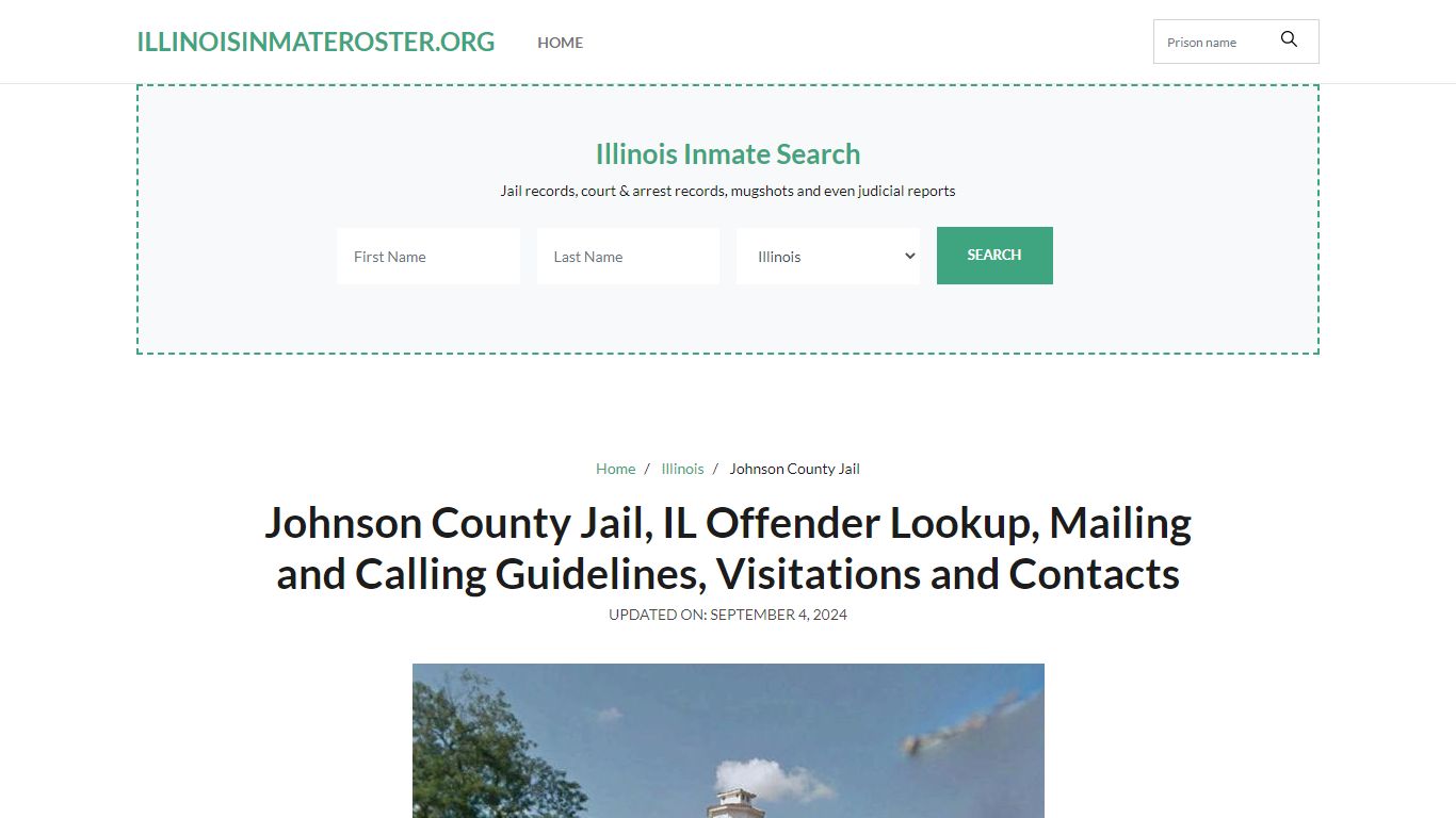 Johnson County Jail, IL: Inmate Search Options, Visitations, Contacts